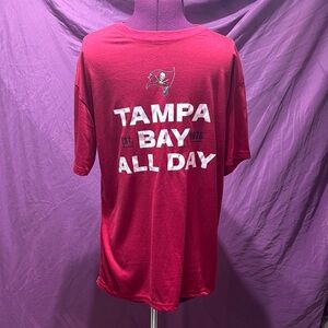Tampa Bay All Day EST 1976 Buccaneers Red T-Shirt XL men’s